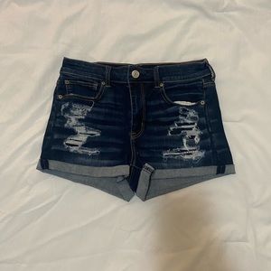 American Eagle Next Level Stretch hi-rise shortie size 8